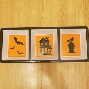 New 3 Section Halloween Tray Fast Shipper!